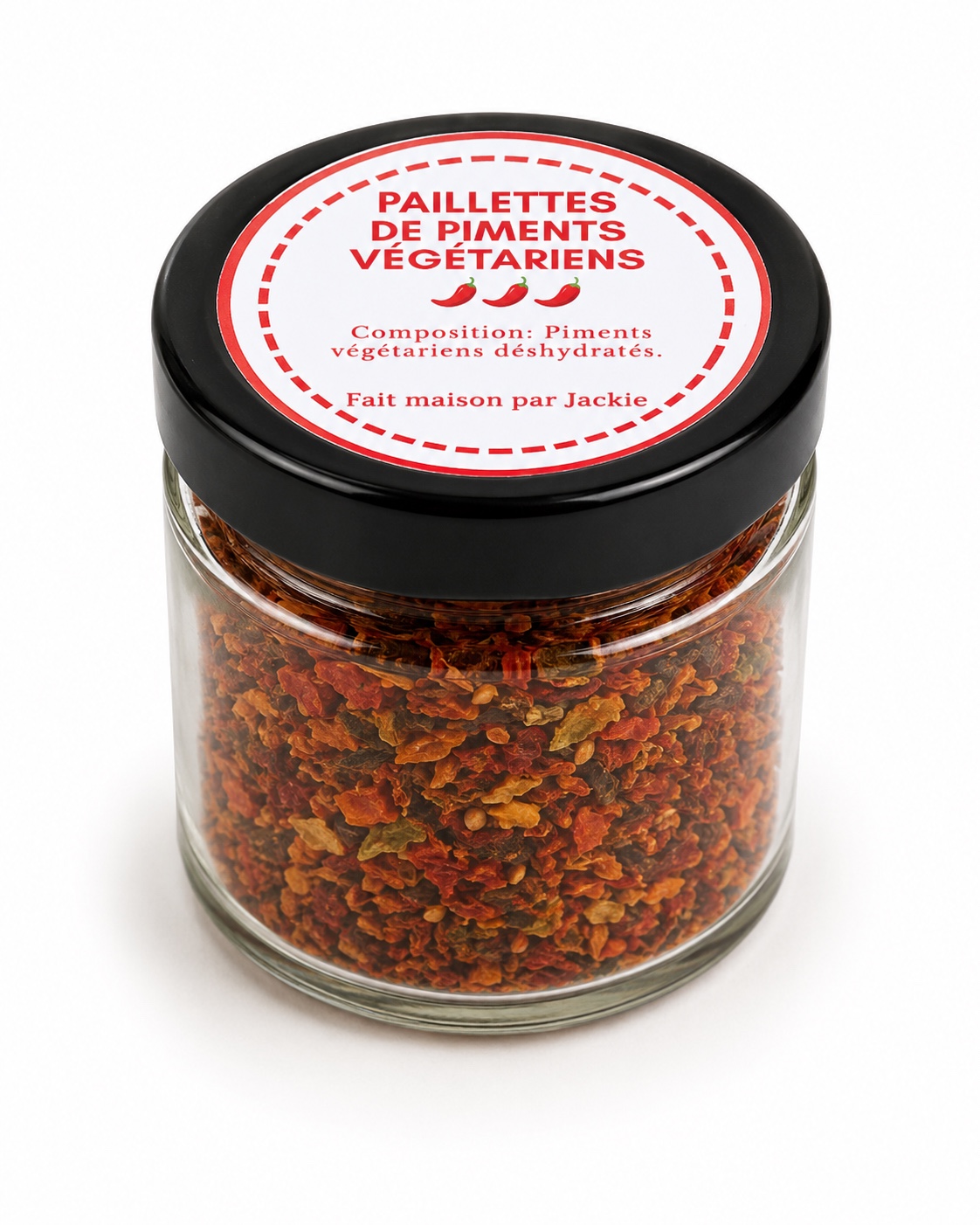 Paillettes de Piments Végétariens